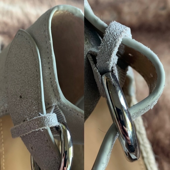Marc Fisher Alida Ankle Strap Espadrille Wedge Sandal - Picture 8 of 10